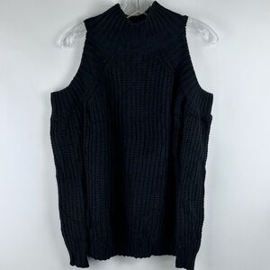 Women's Cold Shoulder Knitted Sweater